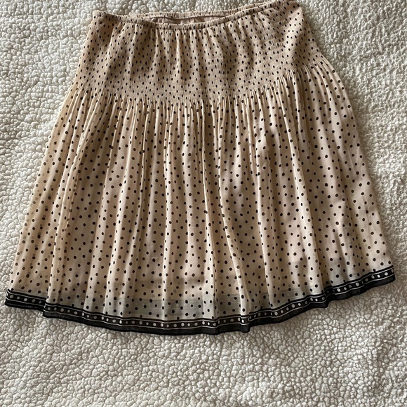 Max Studio Dresses & Skirts - Max Studio skirt. Light Pink with black polka dots. Size Medium.